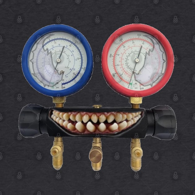 Refrigerant Gauges With Teeth by 4Tradies